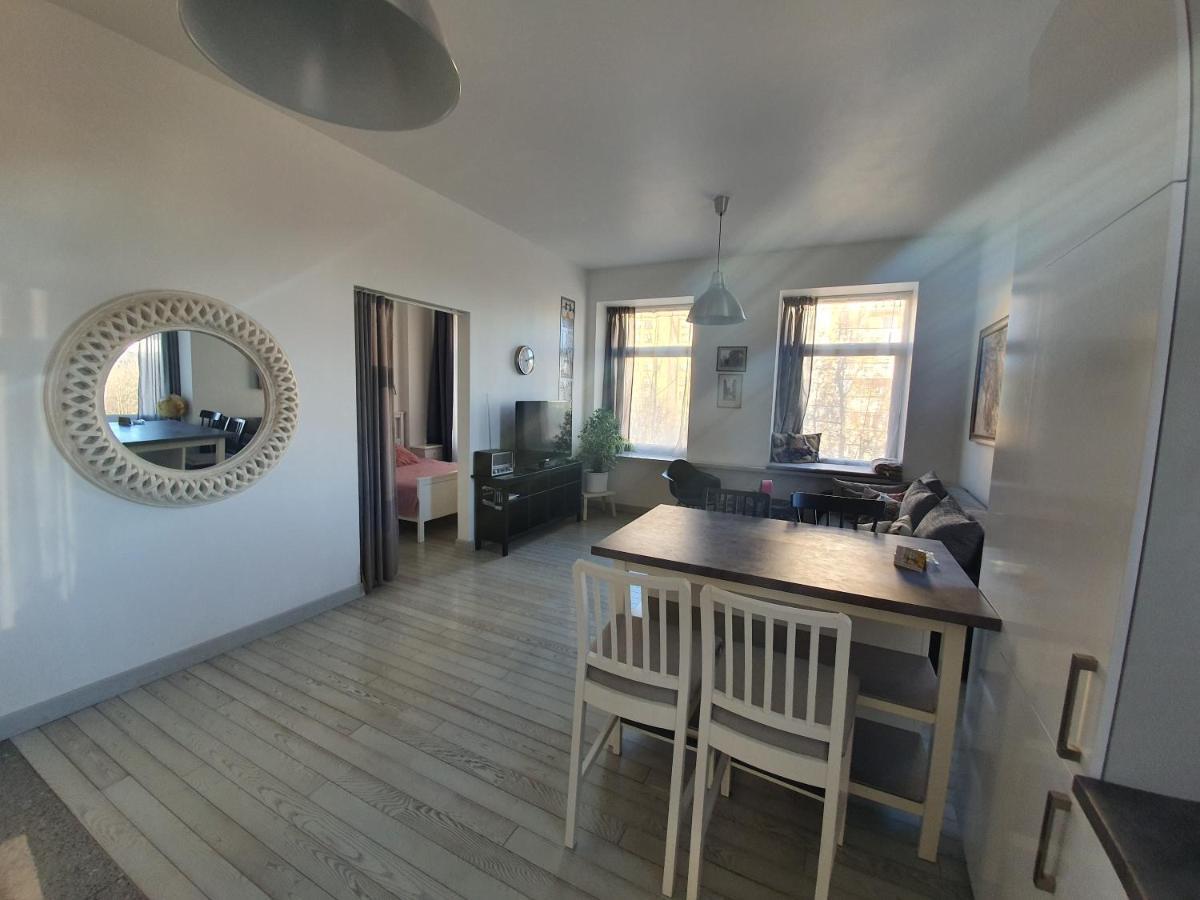 Vilnius Apartment With Stained Glass מראה חיצוני תמונה