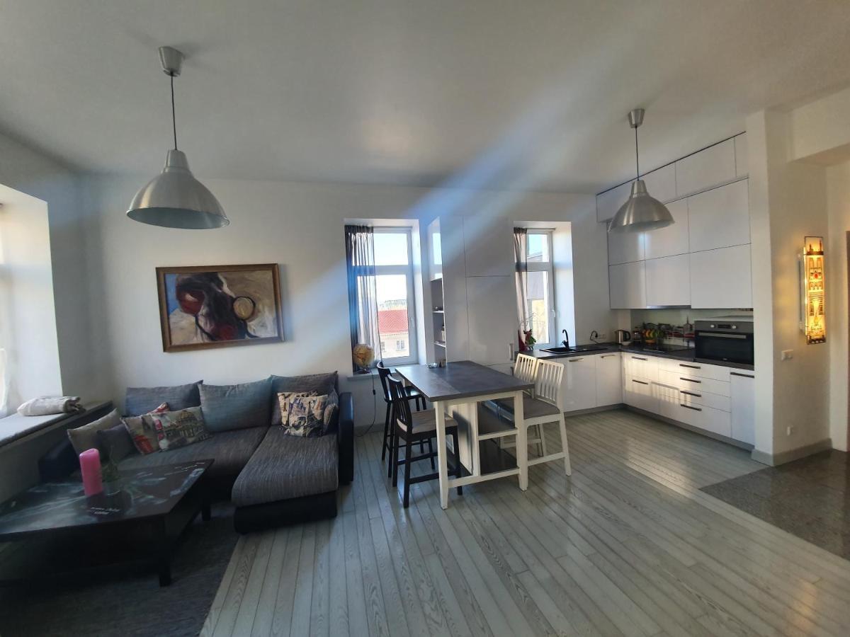 Vilnius Apartment With Stained Glass מראה חיצוני תמונה