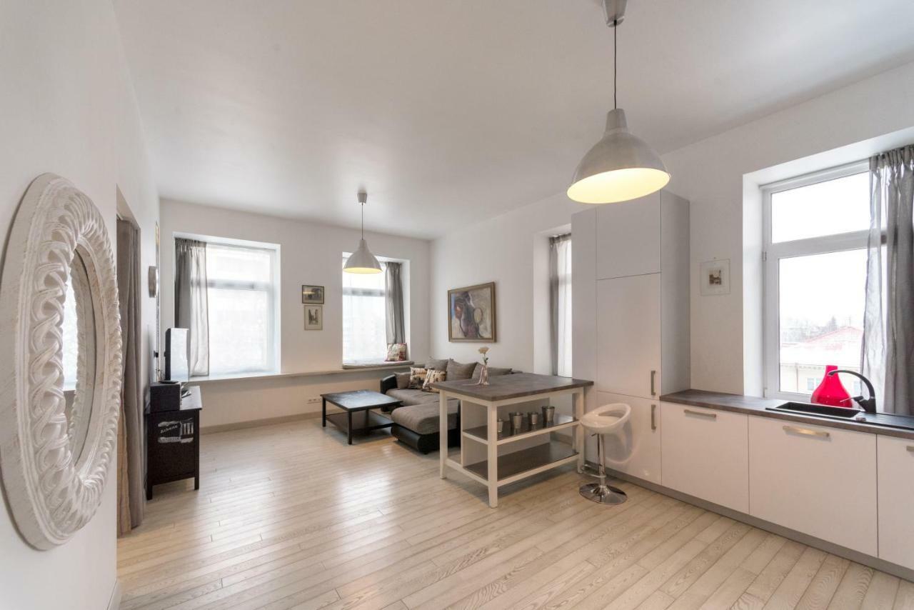 Vilnius Apartment With Stained Glass מראה חיצוני תמונה