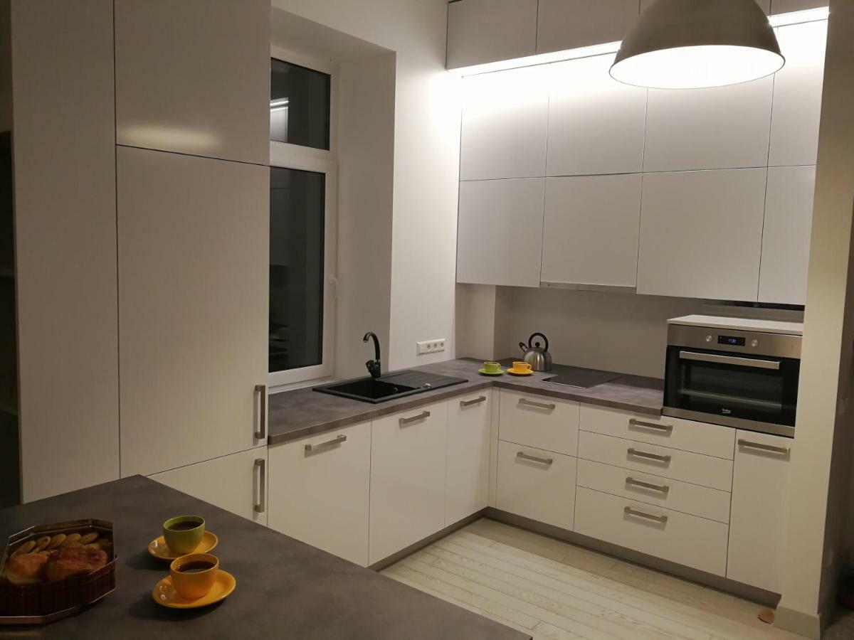Vilnius Apartment With Stained Glass מראה חיצוני תמונה