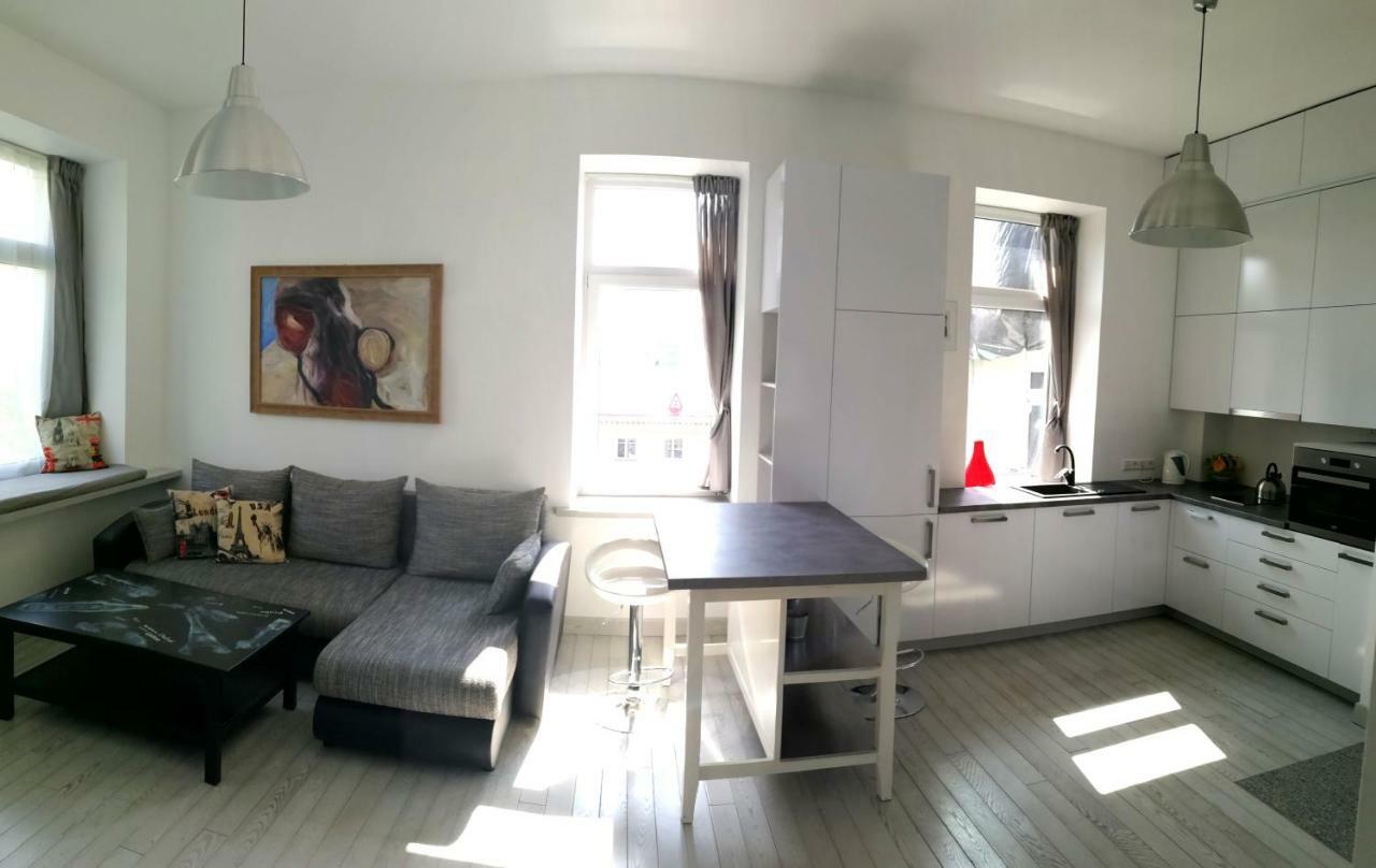 Vilnius Apartment With Stained Glass מראה חיצוני תמונה