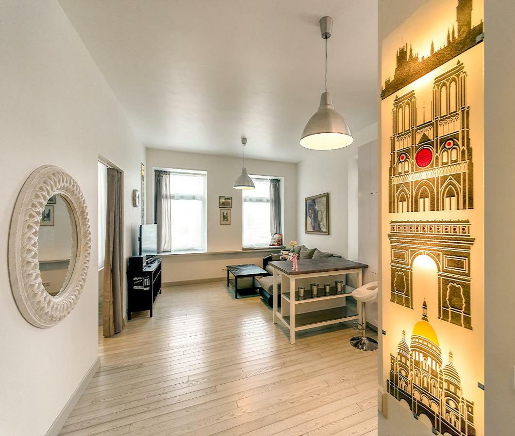Vilnius Apartment With Stained Glass מראה חיצוני תמונה