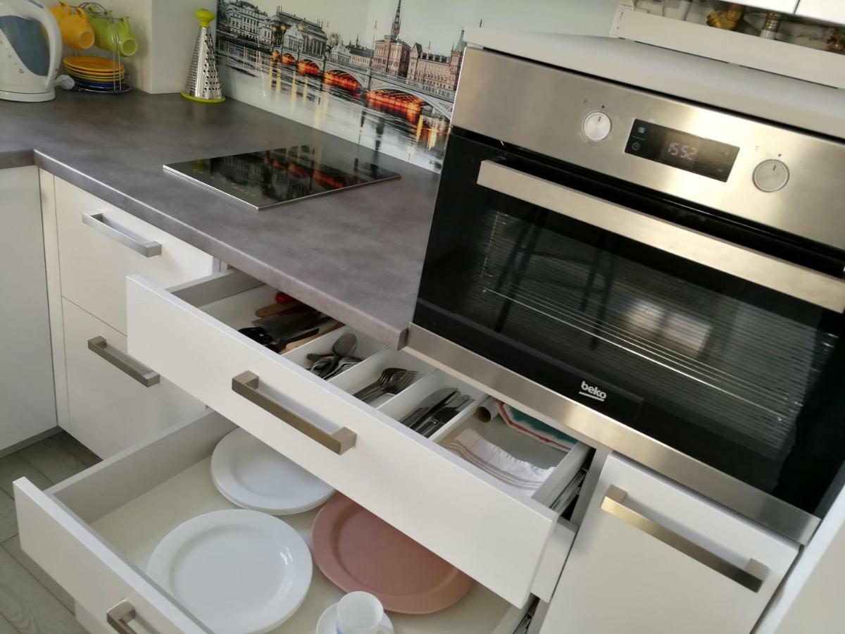 Vilnius Apartment With Stained Glass מראה חיצוני תמונה