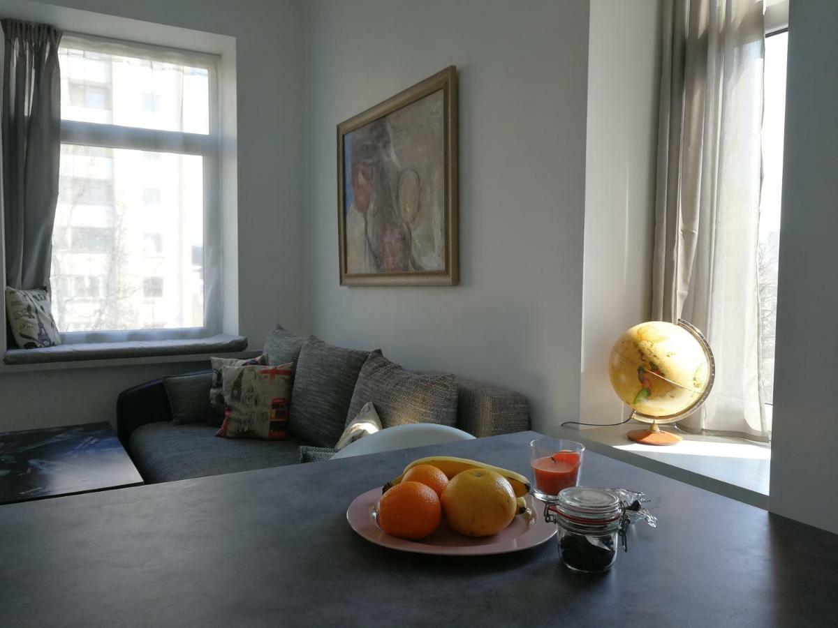 Vilnius Apartment With Stained Glass מראה חיצוני תמונה